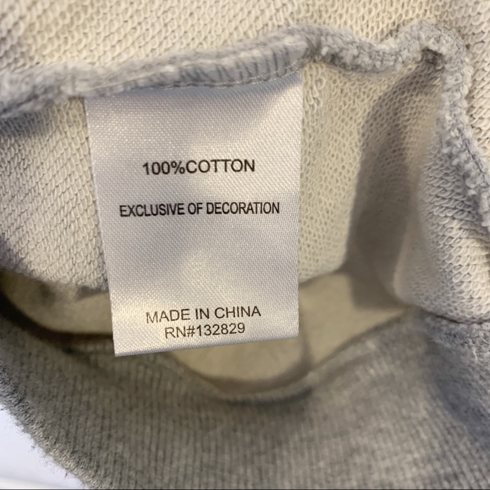 Revolve Superdown Tarina Zip Sweatshirt Dress Tuni - Picture 5 of 6